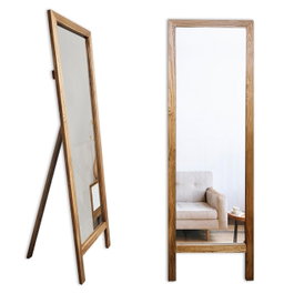Hanah Home Espejo Cheval de Madera 45 x 145 cm